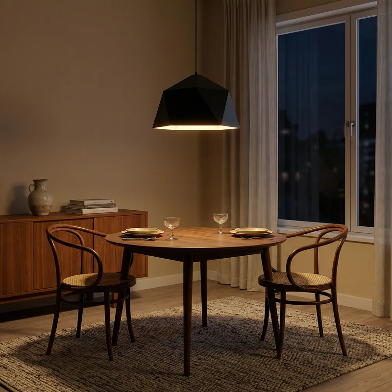 Hängelampe Loft-Stil mit lebendigen, bunten Lampenschirmen – Pop