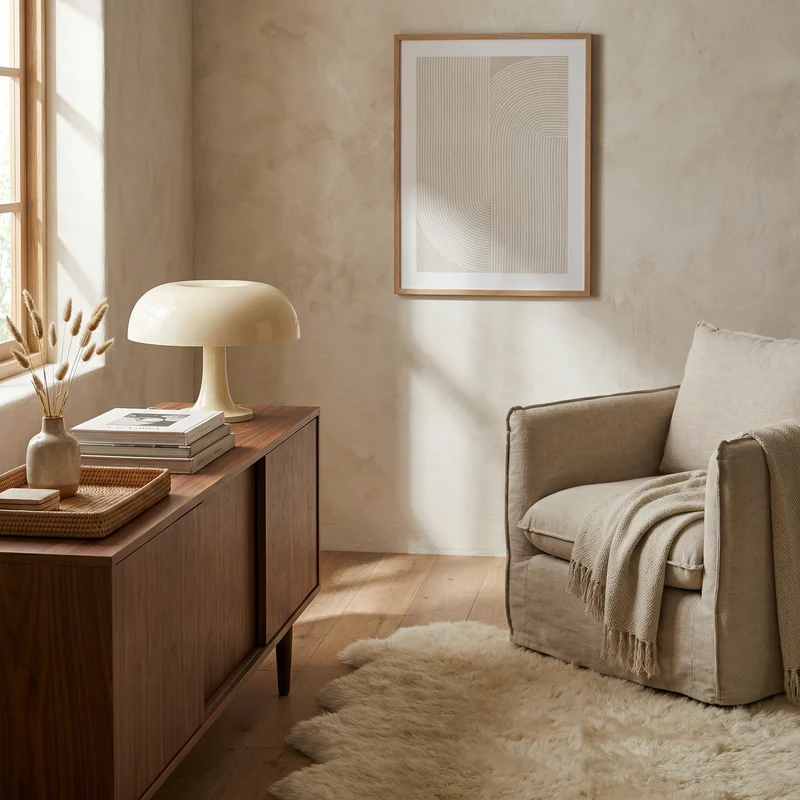 Minimalistische Schreibtischlampe mit einstellbarem Licht – Danoise