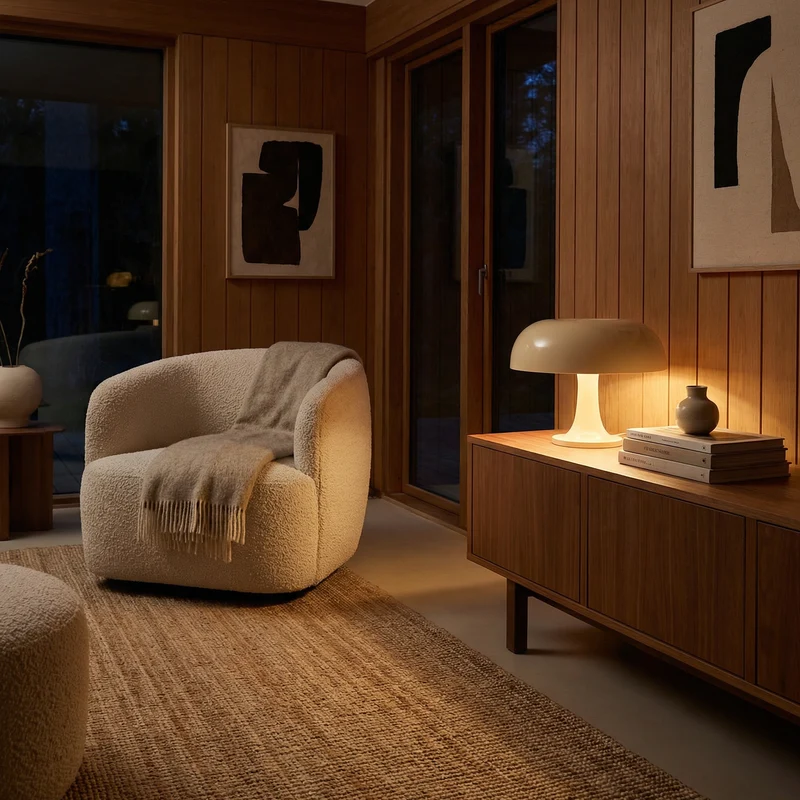 Minimalistische Schreibtischlampe mit einstellbarem Licht – Danoise