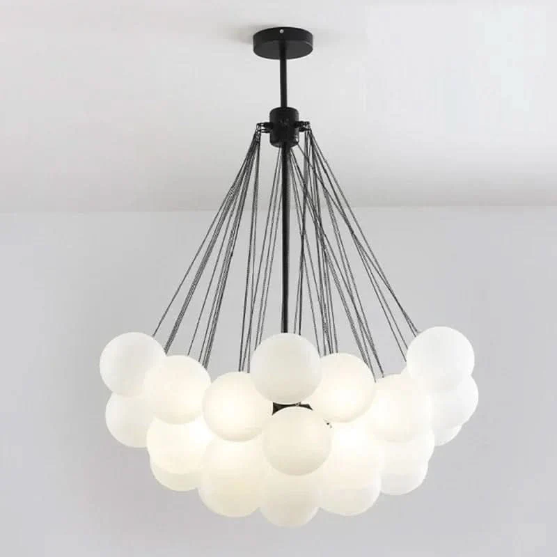 Glas- und LED-Kugel-Pendelleuchte – Hypnotique Orbe