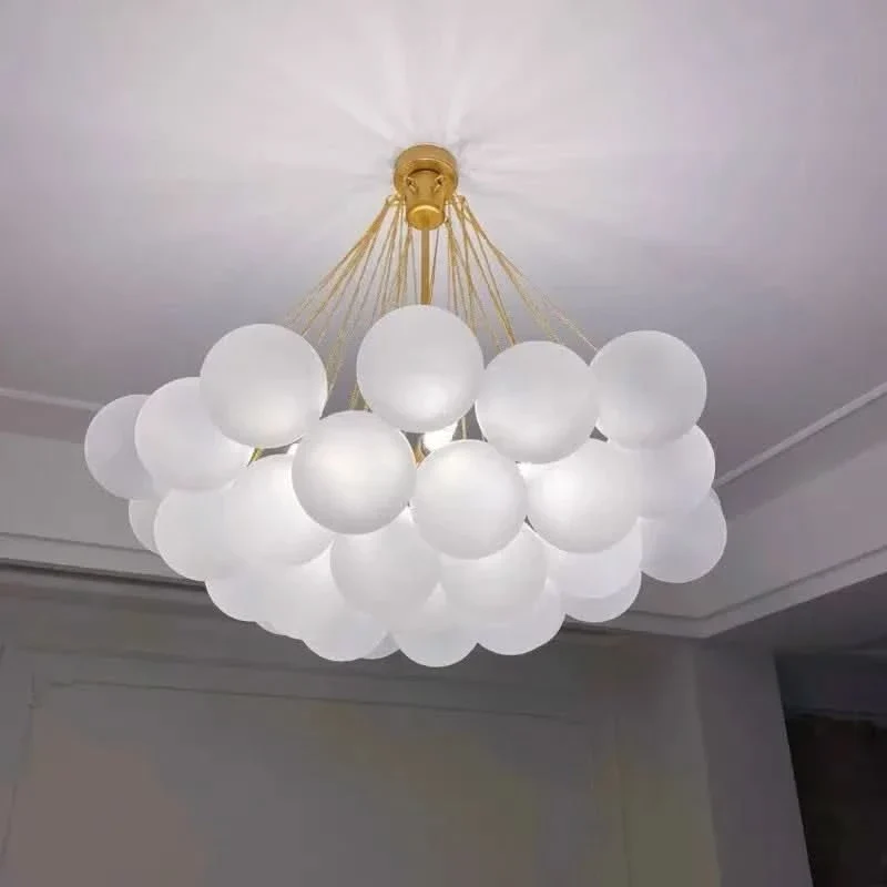 Glas- und LED-Kugel-Pendelleuchte – Hypnotique Orbe