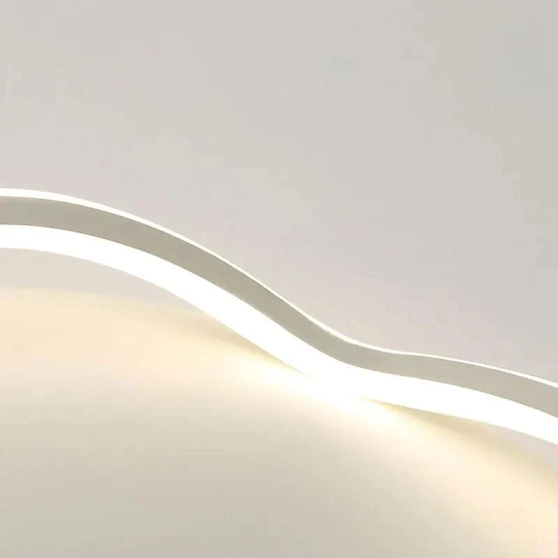 Wellenförmige Design-Deckenleuchte mit Smart-Steuerung – Vague