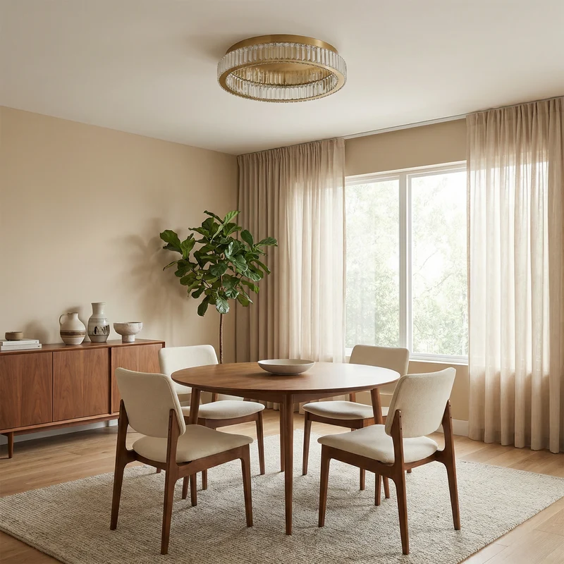 Vielseitige und elegante LED-Deckenleuchte – Halo Doré