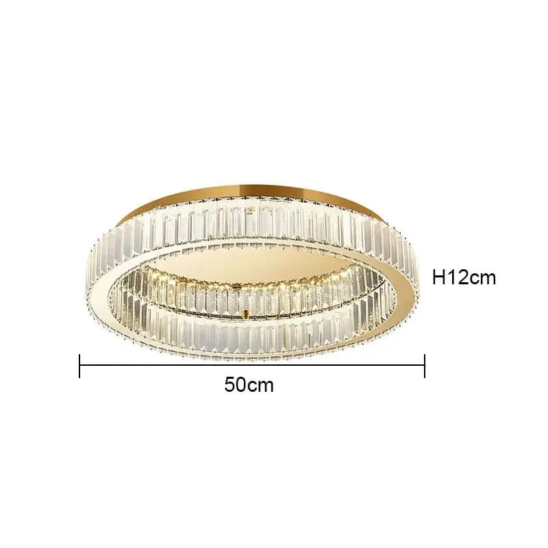 Vielseitige und elegante LED-Deckenleuchte – Halo Doré
