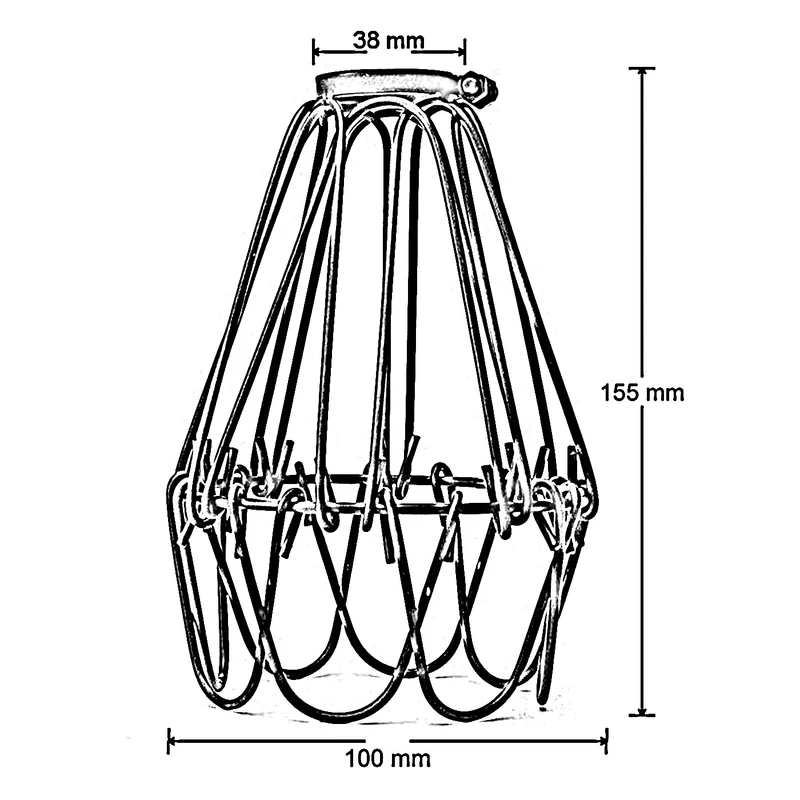 Seerosen lampenschirm metall led deckenleuchte~ 2892