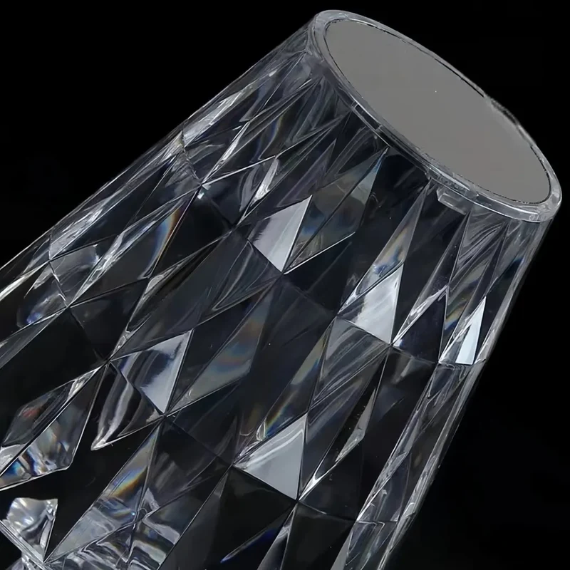 Kabellose LED-Tischlampe aus Acrylglas mit Touchschalter