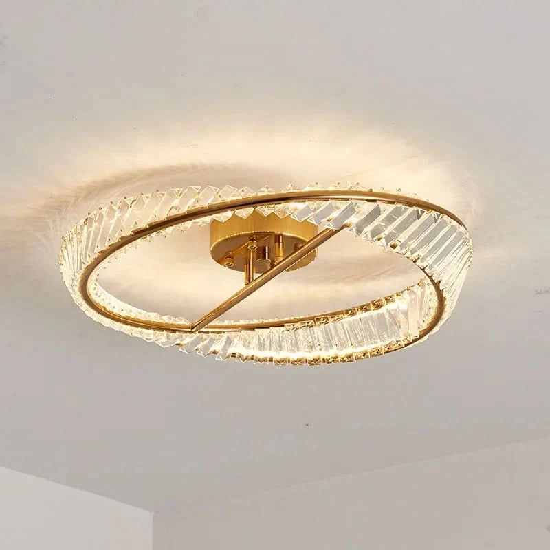 Design-Deckenleuchte mit Kristallen und eleganter Ausführung – Lussuoso