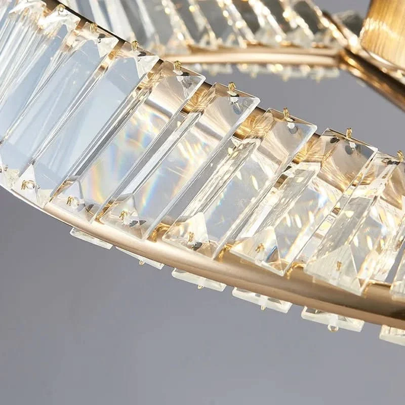 Design-Deckenleuchte mit Kristallen und eleganter Ausführung – Lussuoso