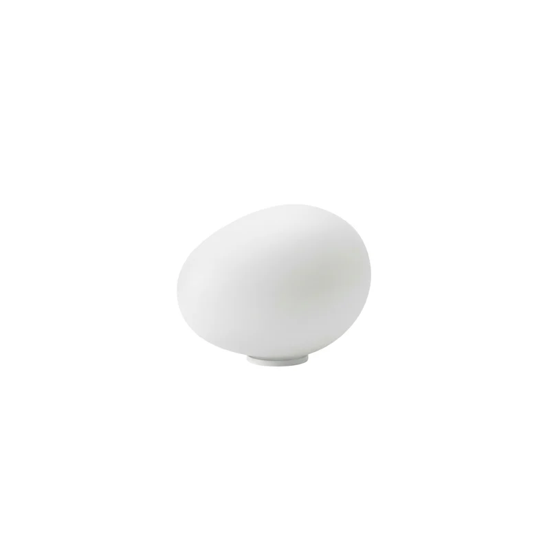 Sanfte Lampe mit Keramiksockel und Opalglas – vielseitige Eleganz – Pietra