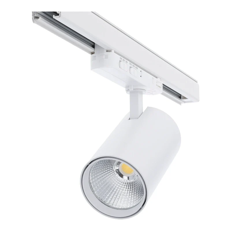 3-Phasen-Schienenspot | Rosalin | 10W-20W-30W | Weiß | Dimmbar | CCT-Schalter