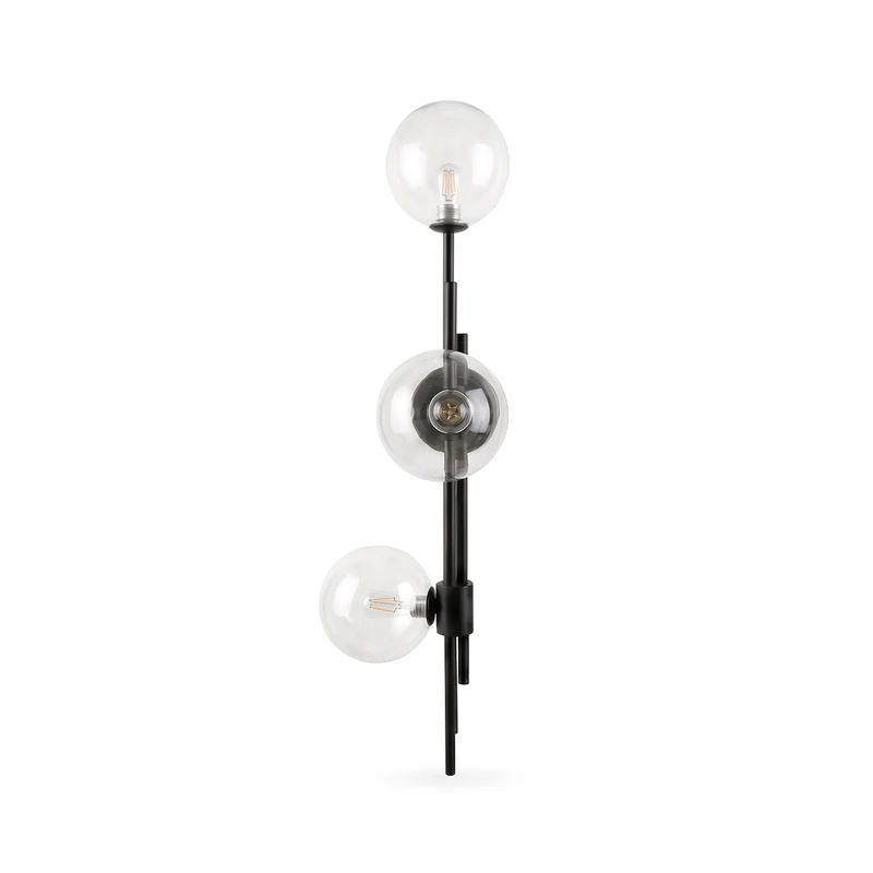 Moderne Wandleuchte Verstellbares Glaskugel-Design – Luxalight