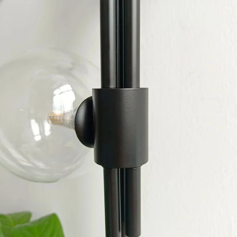 Moderne Wandleuchte Verstellbares Glaskugel-Design – Luxalight