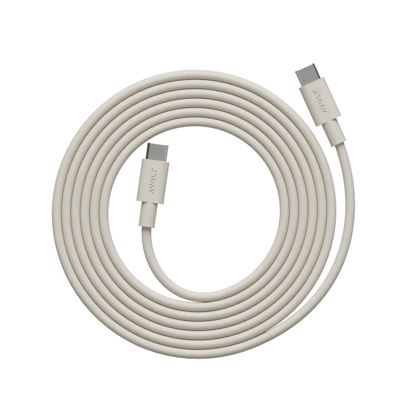 Avolt Cable 1 USB-C Ladekabel 2 m Silikon - AVOLT