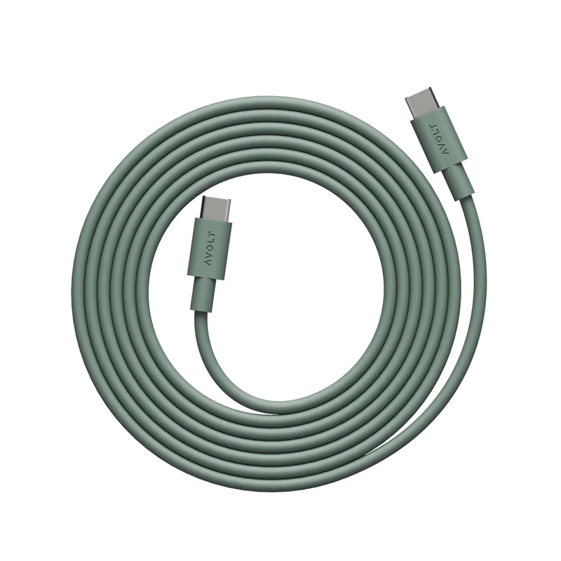 Avolt Cable 1 USB-C Ladekabel 2 m Silikon - AVOLT