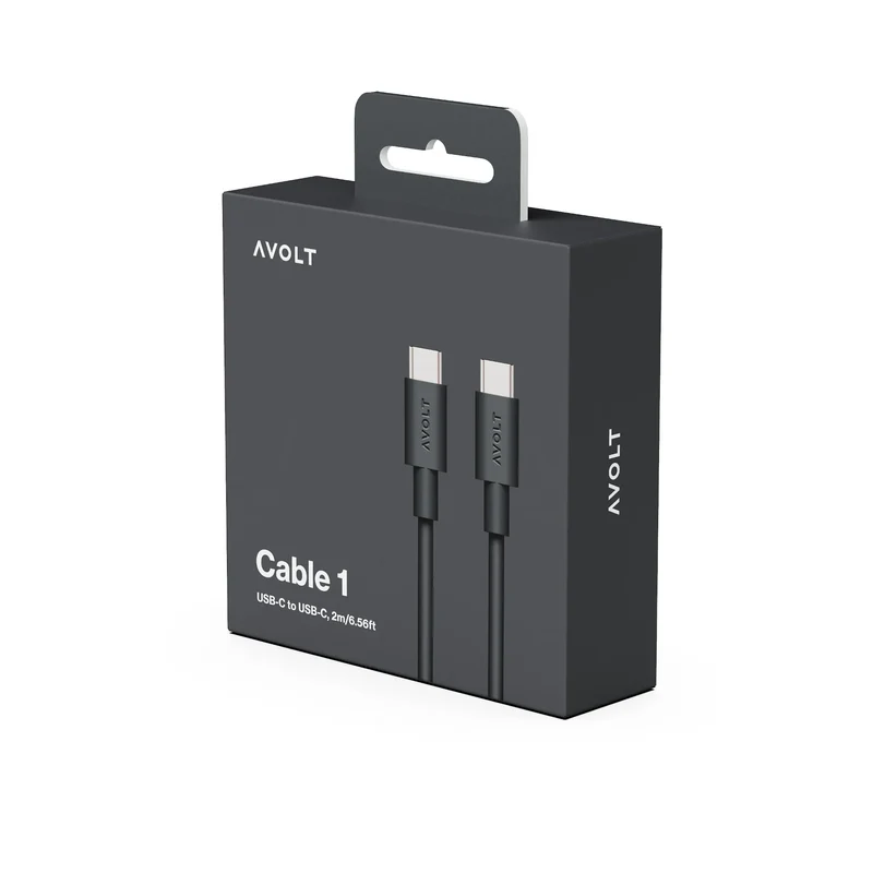 Avolt Cable 1 USB-C Ladekabel 2 m Silikon - AVOLT
