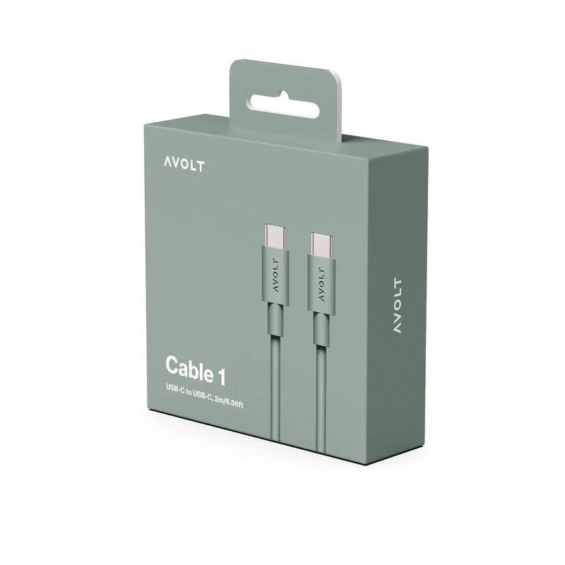 Avolt Cable 1 USB-C Ladekabel 2 m Silikon - AVOLT