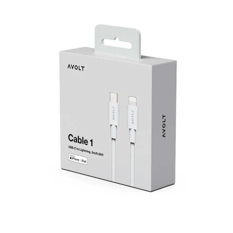Avolt Cable 1 USB-C Ladekabel 2 m Silikon - AVOLT