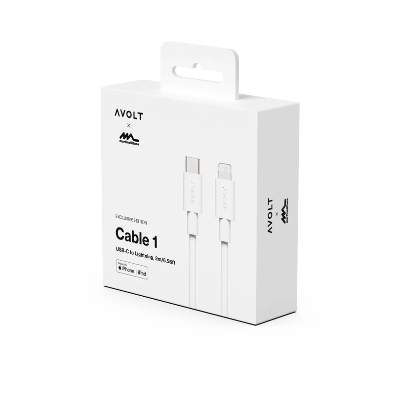 Avolt Cable 1 USB-C Ladekabel 2 m Silikon - AVOLT