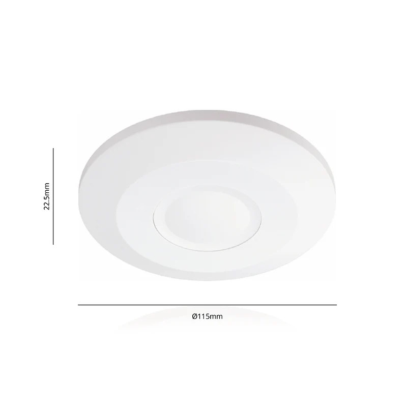 Aufputz-LED-Präsenzsensor / Sensor | Weiß