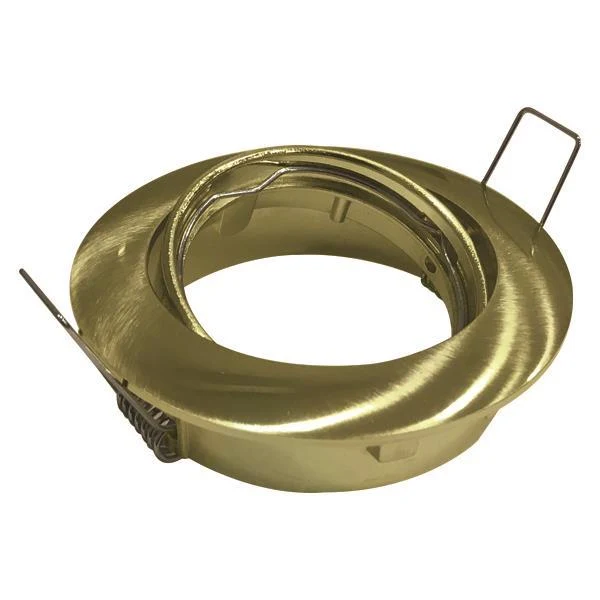 LED-Spot-Leuchte kippbar | Ø75mm | Gold
