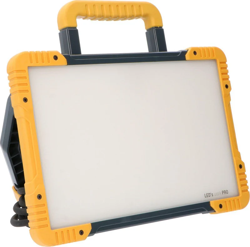 LED's Work ColorPro Construction Lamp 6000 - Realistische Farbwiedergabe CRI97 - 5 Meter Kabel - IP54 - 60W