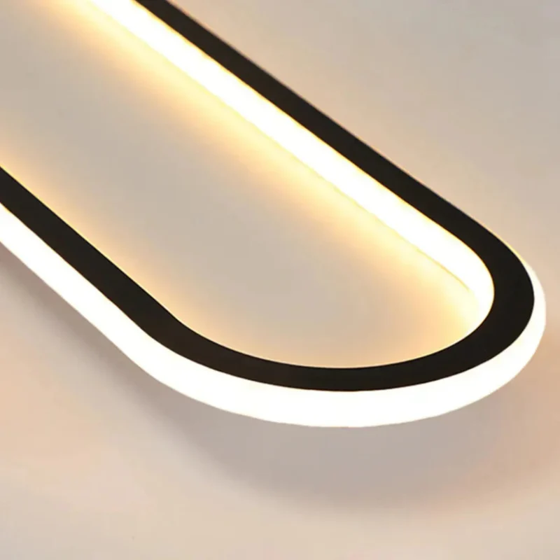 LED-Deckenleuchte oval dimmbar für Flur, Diele & Eingangsbereich