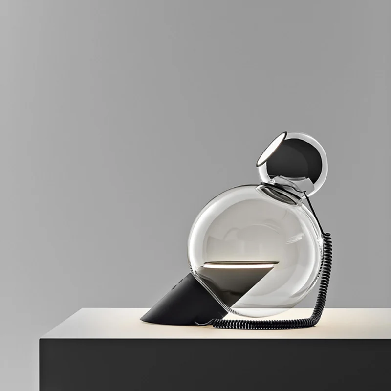 Aluminium Table Lamp GRAVITA by Antonio Macchi Cassia for Stilnovo