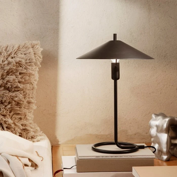 Tischleuchte Filo Schwarz - ferm LIVING