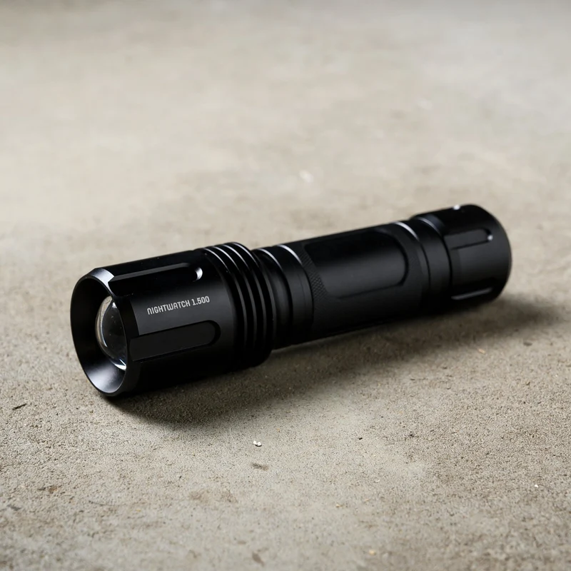 LED's Work Professionelle LED-Taschenlampe mit Zoomfunktion 1500 - Wasserdicht - Dimmbar