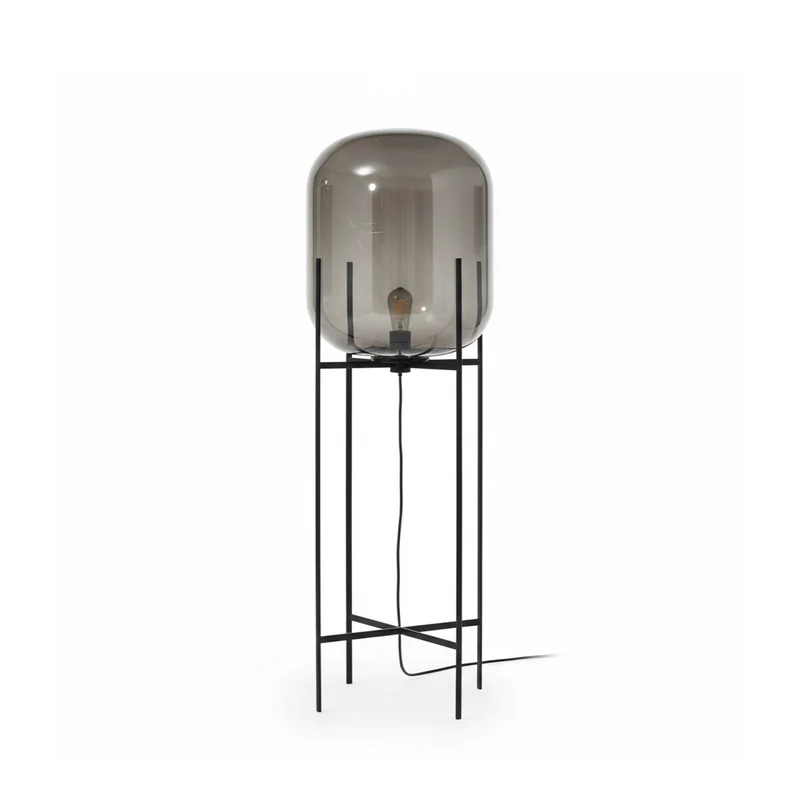 Skandinavische Stehlampe Dreibein Design Buntglas Sanfte Atmosphäre – Boreal