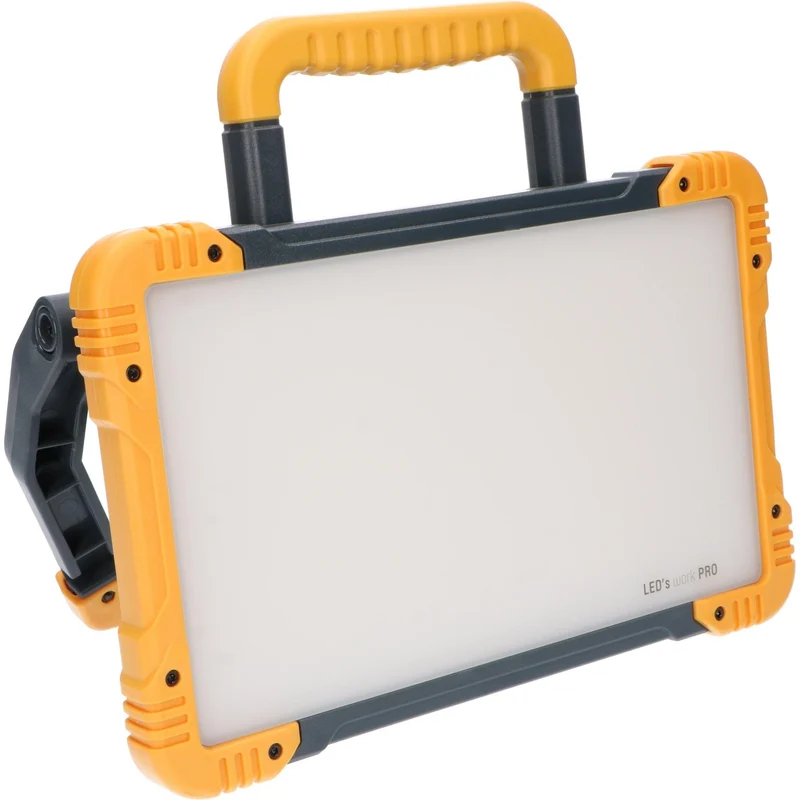 Akku LED-Bauleuchte 15W dimmbar 1.500lm IK08 USB-Powerbank - LED's Work