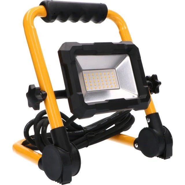 LED-Arbeitsleuchte 3300 – faltbar und neigbar – 3 Meter Kabel – IP65 – 30 W