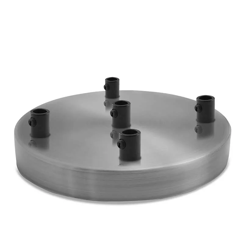 Industrielle Deckenrosette mit 5 Anschlüssen 120 mm ~2683