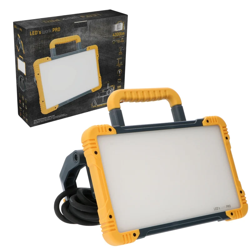 LED's Light Kabellose LED-Taschenlampe mit Batterien – 9 Modi – Magnetisch und wasserdicht – Blau