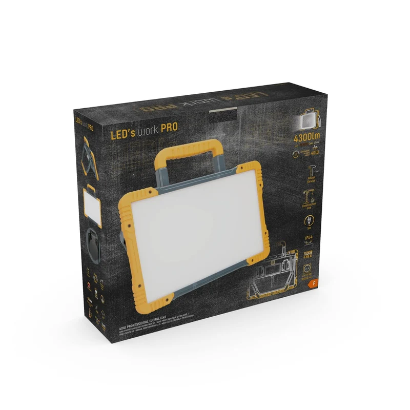 LED's Light Kabellose LED-Taschenlampe mit Batterien – 9 Modi – Magnetisch und wasserdicht – Blau