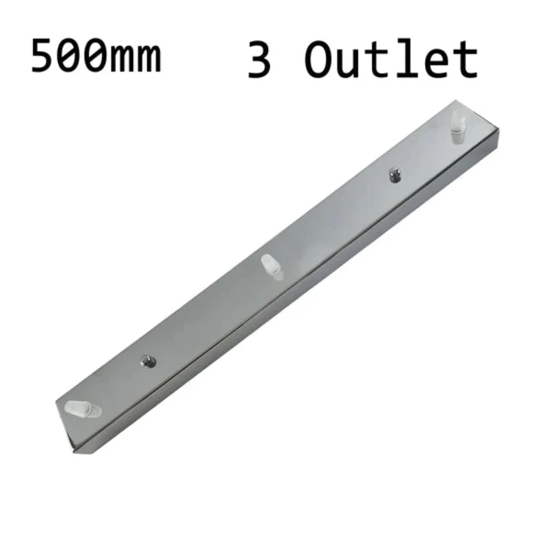 50cm Metallbaldachin-Deckenplatte mit 3 Löchern ~2693