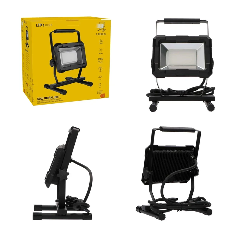 LED-Arbeitsstrahler 50W IP65 1,5m Zuleitung - LED's Work