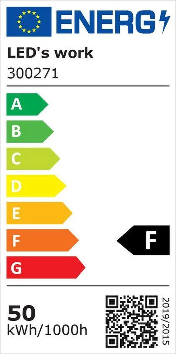 LED's Work Professionelle LED-Bauleuchte 4500 - Im harten Einsatz getestet - 5 Meter Kabel - 50 W - IP65