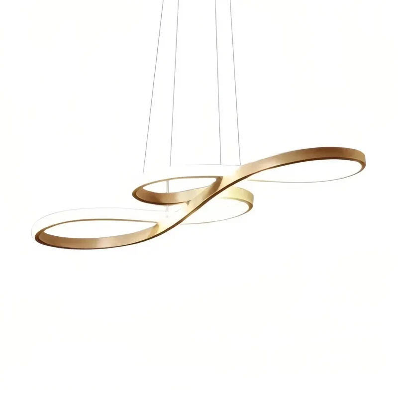 Design-Pendelleuchte aus Metall mit LED – dimmbar, ideal fürs Esszimmer