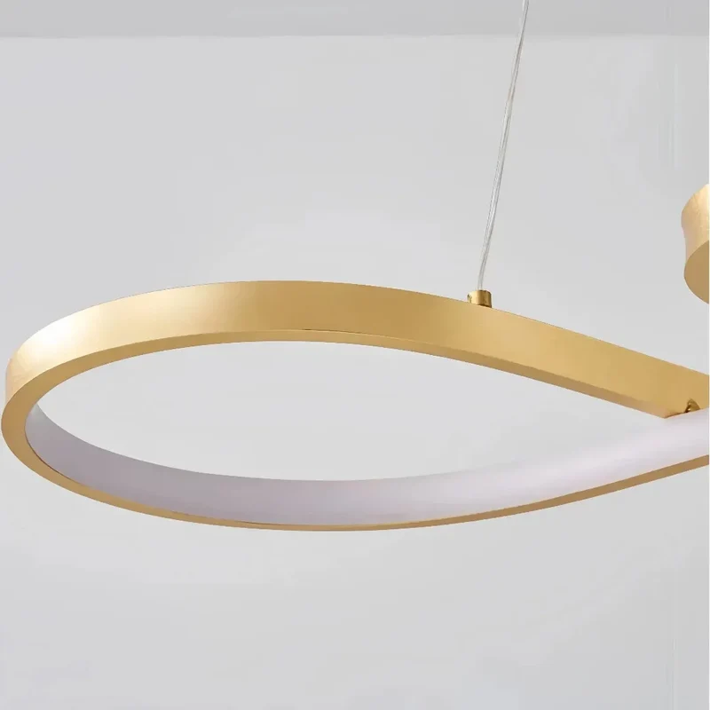 Design-Pendelleuchte aus Metall mit LED – dimmbar, ideal fürs Esszimmer