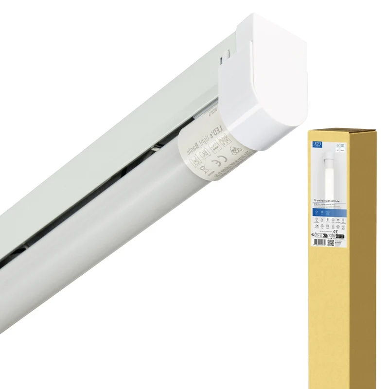 LED-Unterbauleuchte mit LED-Röhre 60 cm 9 Watt neutralweiß G13 - LED's Light
