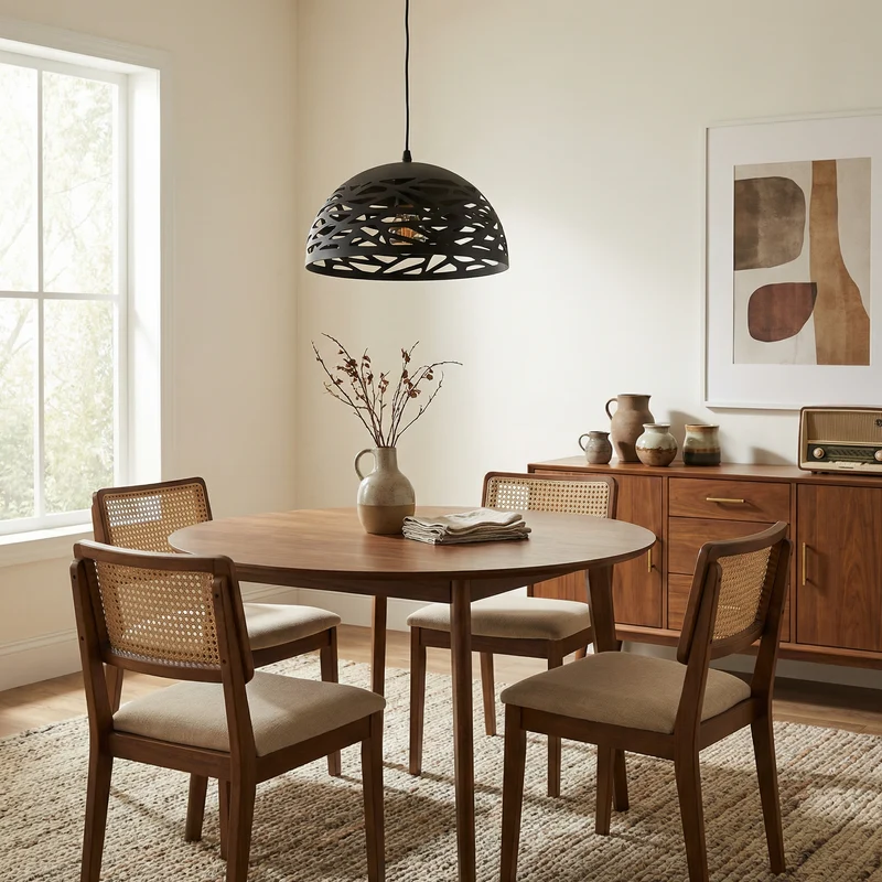 Verstellbare Pendelleuchte im Mid-Century-Stil – Ombrelle
