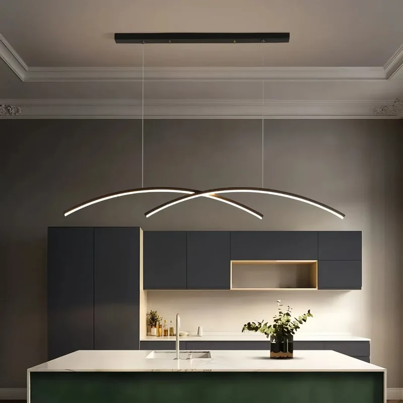 Moderne Design LED Hängeleuchte für Küche und Esszimmer