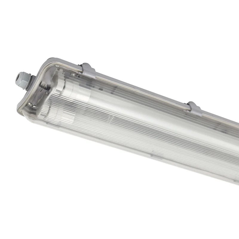 EasyBudget LED-Feuchtraumleuchte 60cm 18W 2x Röhre neutralweiss - Proventa