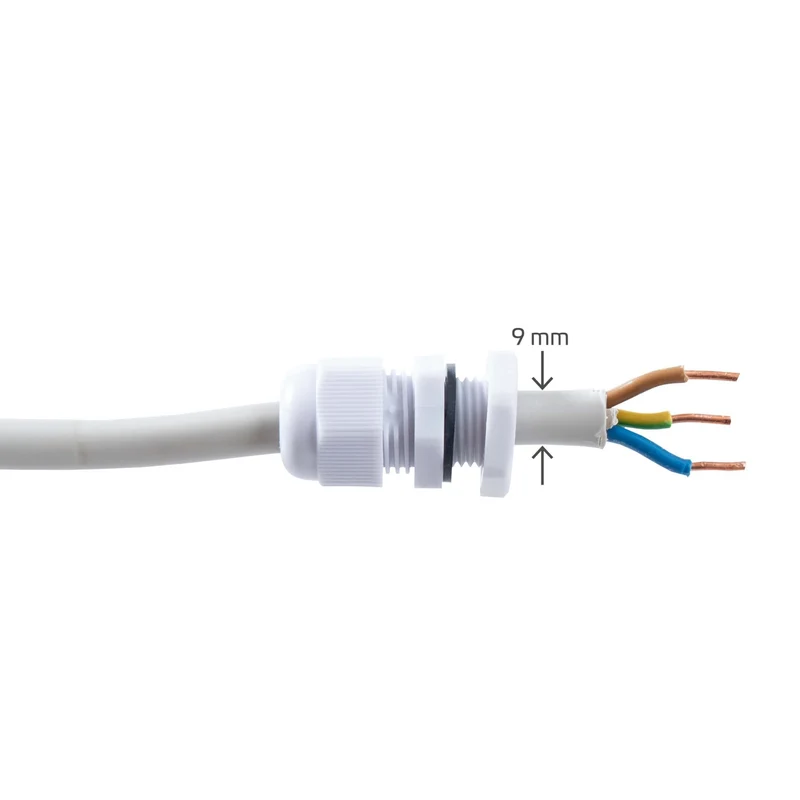 EasyBudget LED-Feuchtraumleuchte 60cm 18W 2x Röhre neutralweiss - Proventa