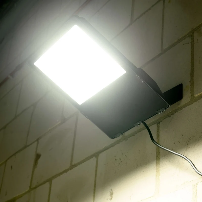 Premium-LED-Flutlicht 150 W – 30 Jahre Lebensdauer – IP66 wasserdicht – 24000 lm
