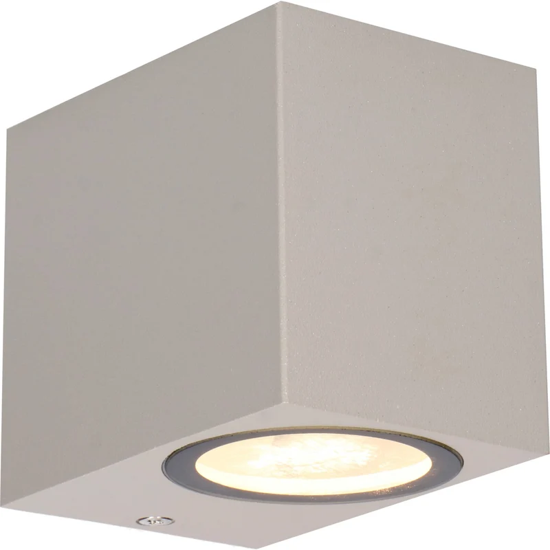 LED Wandleuchte GU10 max. 35W IP44 Grau - LED's Light