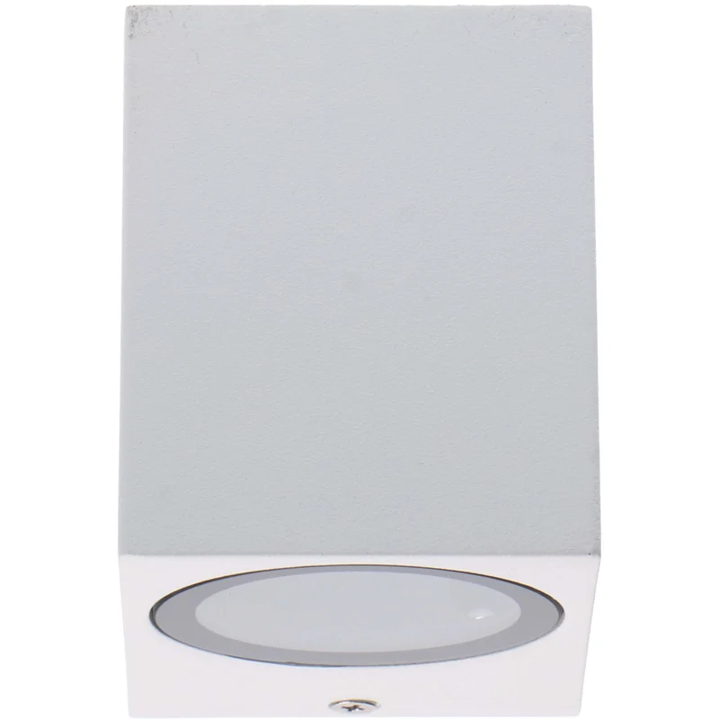 Außen-Wandleuchte weiß 1x GU10 IP44 für LED und Halogen bis 35W - LED's Light