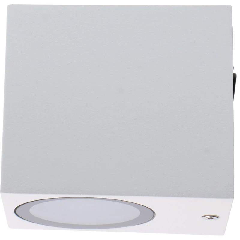 Außen-Wandleuchte weiß 1x GU10 IP44 für LED und Halogen bis 35W - LED's Light
