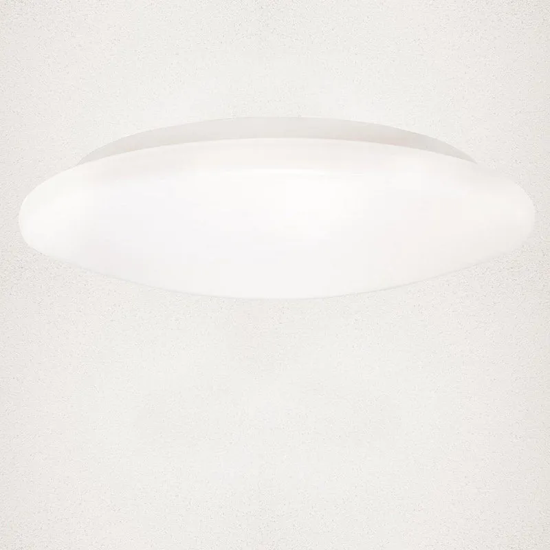 LED Deckenleuchte Ø 37cm Leuchte spritzwassergeschützt für Bad Zone 2 und 3 geeignet warmweiß 3.000K 18W 1.600 Lumen - LED's Light